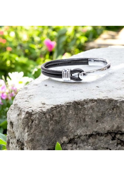 Chrome Tokalı ve Deri Bileklik 9591B2D27 fiyatları