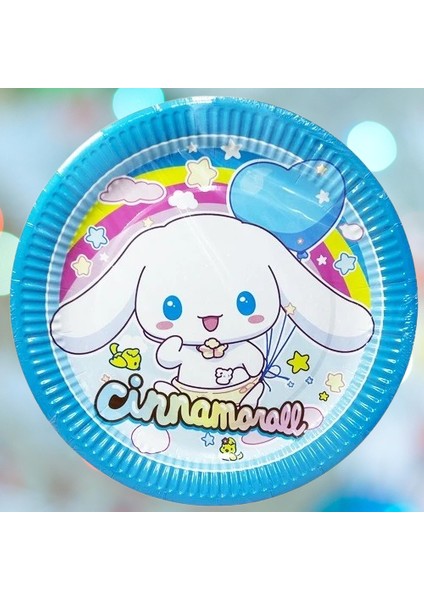 Tabak Cinnamorol-Kuromi 8li Karton Doğum Günü Tabağı indirimleri