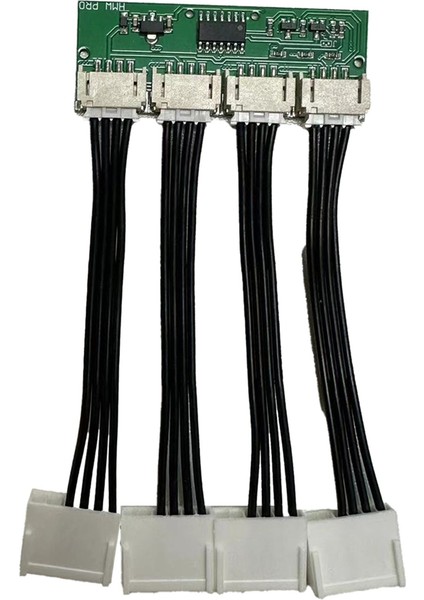 Ibelınk Mıner 12V 4&#39;ü 1 4pin Fan Simülatör Emülatörü Ibelink Bm-Kk Max BM-S1MAX BM-K3MAX Fan Foofer Için Uyumlu (Yurt Dışından)