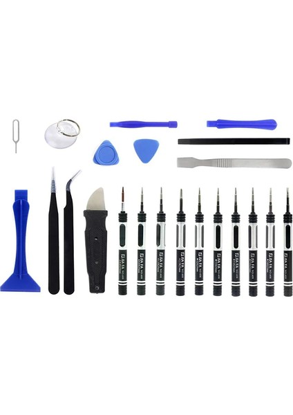 Jiafa JF-8137 22 Parça Çok Fonksiyonlu Cep Telefonu Tamir SETI-(5775) - M490K518-R78490