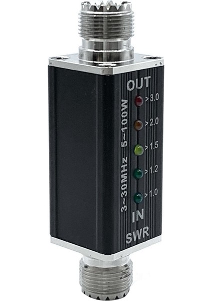 Swr Metre Swr ve Power Metre 3-30MHZ Frekans Aralığı Çeşitli Kısa Dalga Radyo Ekipmanı Için 100W (Yurt Dışından) indirimleri