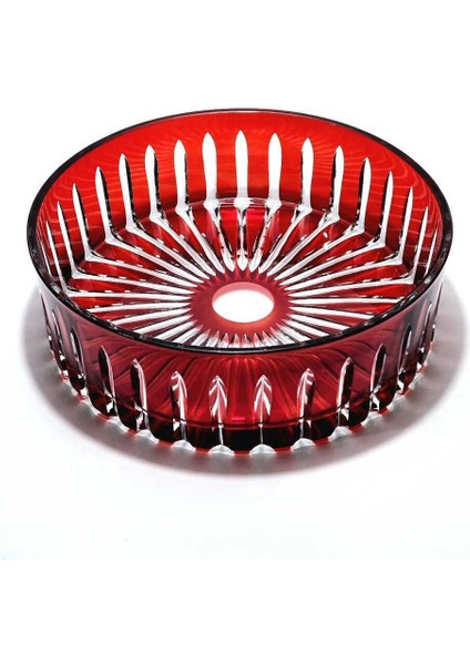 Kristal Kesme Dekor Sofra Kasesi Meyvelik 25CM modelleri