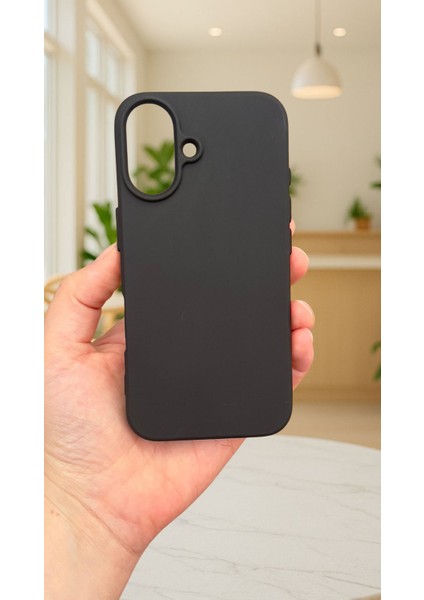 iPhone 16 Plus - Silikon Darbe Emici Klasik Korumalı Rubber Kılıf fiyatları