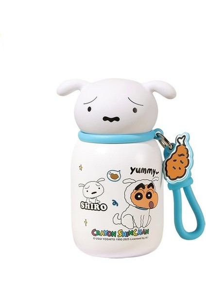 [orijinal Crayon Shin-Chan] Mini Termos Bardağı 316 Gıda Sınıfı Çocuk Su Bardağı Taşınabilir Yüksek Görünümlü Bardağı (Yurt Dışından)