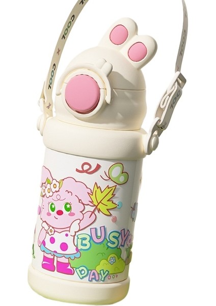 Karikatür 316 Paslanmaz Çelik Yalıtımlı Su Isıtıcısı Öğrenciler Için (Yurt Dışından)