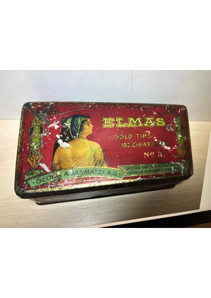 Elmas Gold Tıps Constantınople 100 Cıgarettes No 3 Teneke Kutusu fiyatları