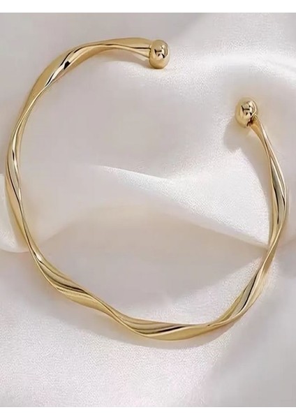 Kc Altın Kaplama Dalgalı Bileklik fiyatları