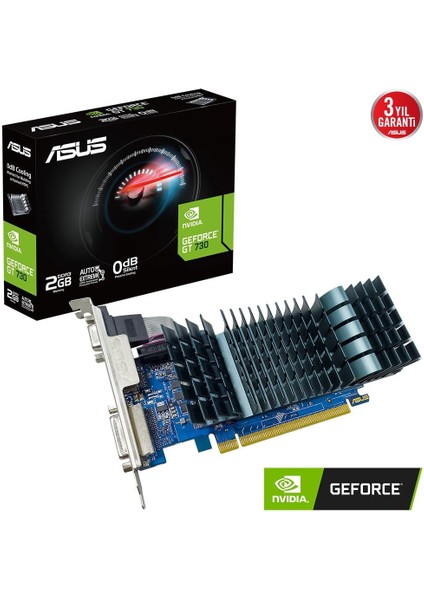 GT730-SL-2GD3-BRK-EVO GT730 2gb Gddr5 64BIT Vga/dvı/hdmı 16X