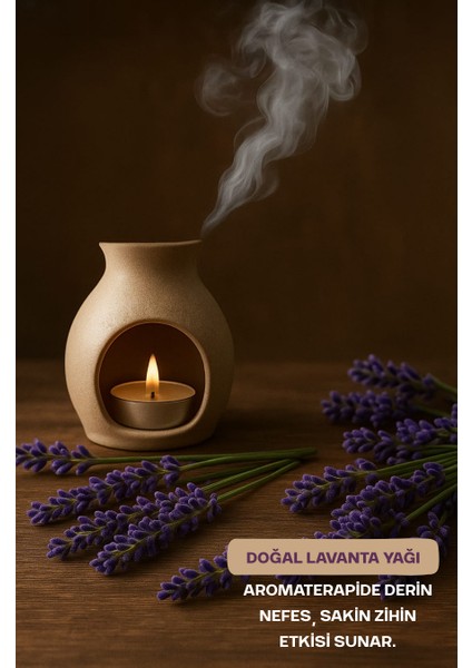 Ravina %100 Doğal & Saf Uyku Destekleyici & Aromaterapi Lavanta Yağı - 10 ml fırsatları