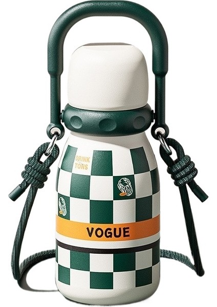 Paslanmaz Çelik Termos Bardağı Öğrenci Büyük Kapasiteli Dopamin Su Bardağı Üç Içecek Termos Su Isıtıcısı (Yurt Dışından)