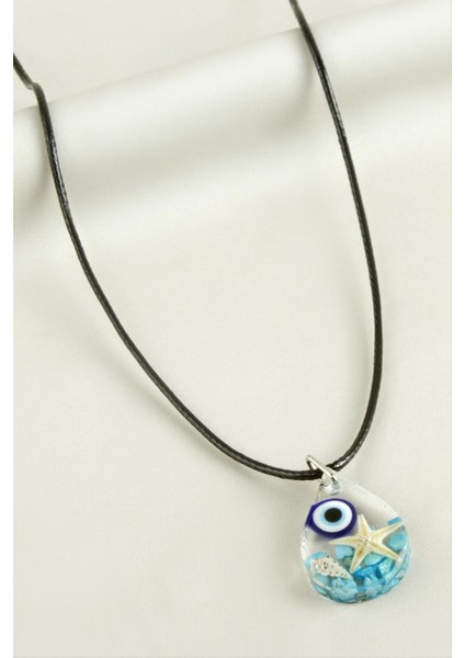 Deniz Yıldızı Damla Epoksi Kolye