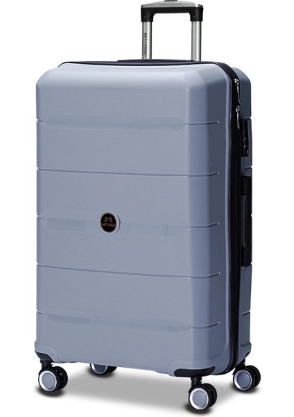 My-Pp 4'lü Tekerlekli Kırılmaz Set Valiz Polipropilen Süper Esnek Kırılmaz Tekerlekli Valiz Bavul Seyaha Valiz Seti modelleri