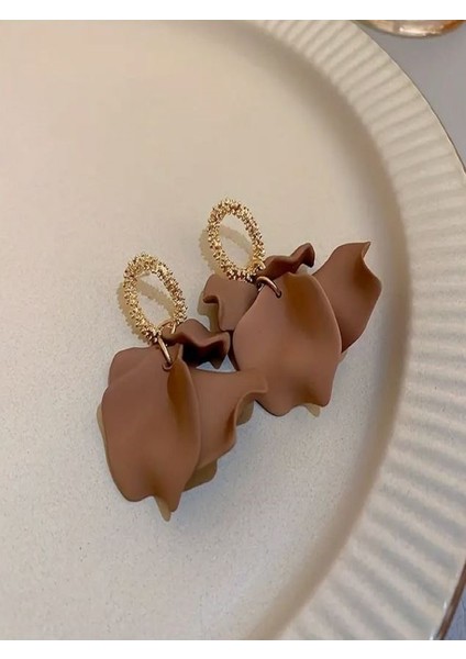 Püskül Yaprak Sallantılı Küpe fiyatları