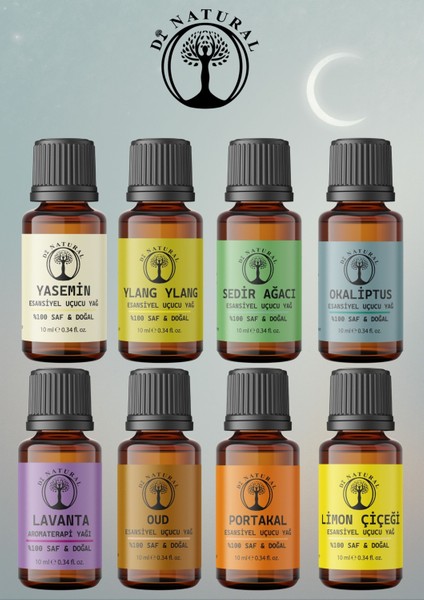 Huzur Setiesansiyel Uçucu Koku Yağı Aramo Terapi Koku Yağı Buhurdanlık Yağı Difüzör Esansı Ortam Odakokusu