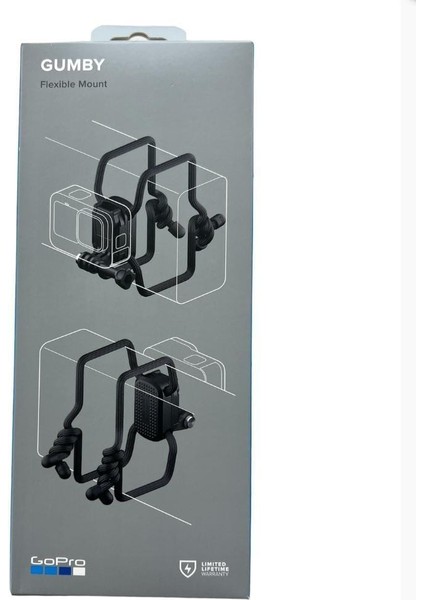 Orijinal Gopro Gumby (Esnek Montaj), Go Pro Tutucu Gopro Sabitleyici, Gopro Kamera Tutucu fırsatları