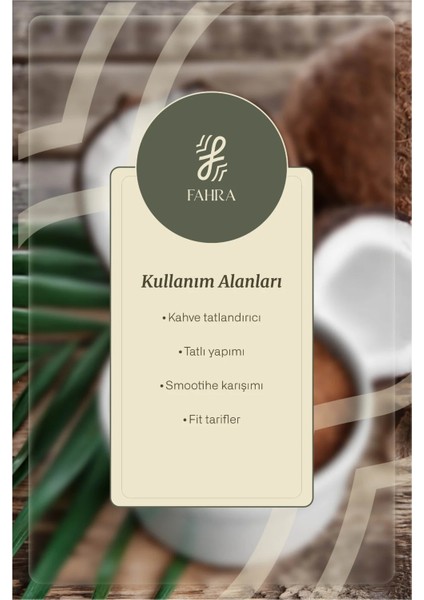 Hindistan Cevizi Şekeri 100 gr – Doğal, Katkısız, Vegan ve Glutensiz Tatlandırıcı modelleri