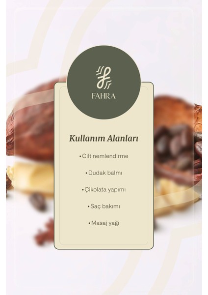 Kakao Yağı 500 gr – Yemeklik, Katkısız Doğal Ürün fırsatları