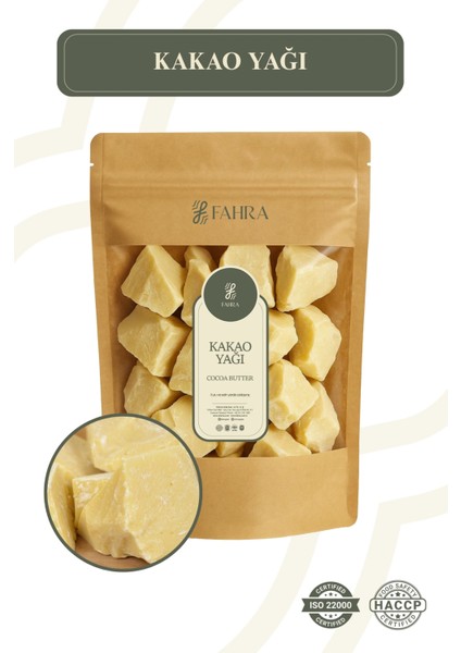 Kakao Yağı 100 gr – Yemeklik, Katkısız Doğal Ürün