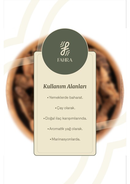 Doğal Havlıcan Tane 100 gr – Baharat ve Bitkisel Çay Karışımlarına Uygun modelleri