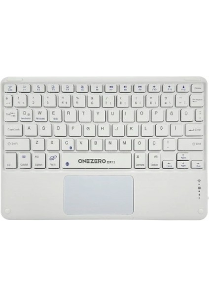 R15K Beyaz Bluetooth Touchoad Klavye