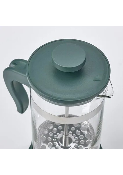 Upphetta French Press Paslanmaz Çelik Koyu Gri Turkuaz 1 Lt fiyatları