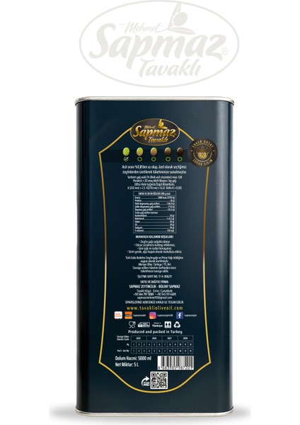 Filtresiz Naturel Sızma Zeytinyağı 5 Litre fiyatları