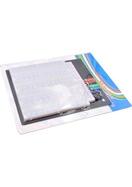 Kaynak Lehimsiz Breadboard Plakası 3220 Bağlantı Noktaları Test Devre Kartı ZY-208 4 Pcs 830 Puan (Yurt Dışından) indirimleri