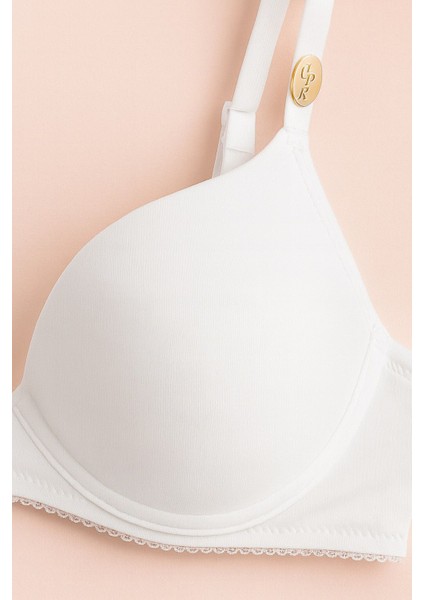 Dolgulu Basic Beyaz Rengi Sütyen – Gün Boyu Konfor ve Kusursuz Görünüm fiyatları