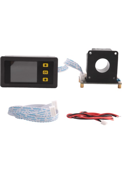 Dc 90V 500A Dijital Voltmetre Ammetre Voltaj Akım Kwh Watt Metre 12V 24V 48V 72V Pil Kapasitesi Güç Izleme (Yurt Dışından) modelleri