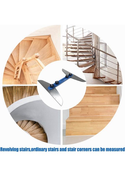 Teleskopik Katlanabilir Merdiven Sırtı Gösterge Şablonu Araçları Alüminyum Alaşım Açısı Cetveli Ölçüm Ahşap Aksesuarları (Yurt Dışından) indirimleri