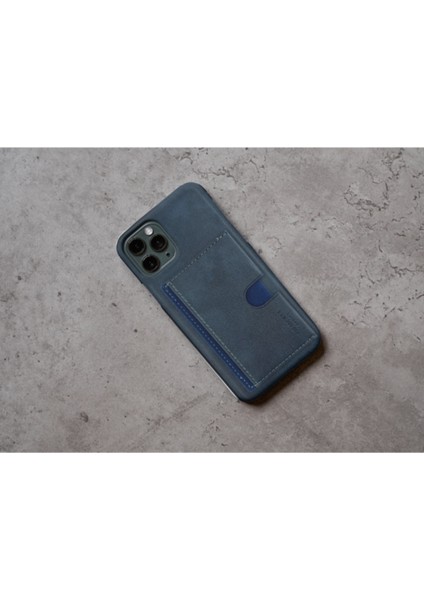 Kartlıklı Tutacaklı Iphone Hakiki Deri Koruyucu Kılıf Iphone 12/12 Pro