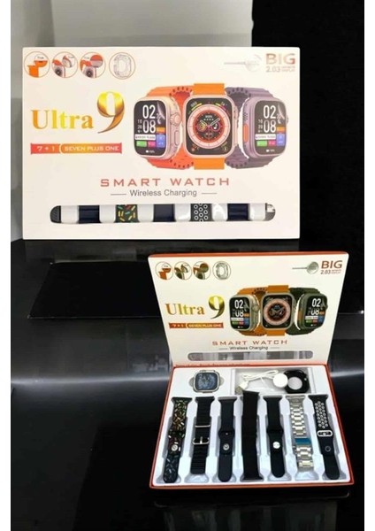 Akıllı Saat Bluetooth Bağlantılı 2.09 Inç Hd Ekran ve Çok Yönlü Sağlık T - M600R088-K89