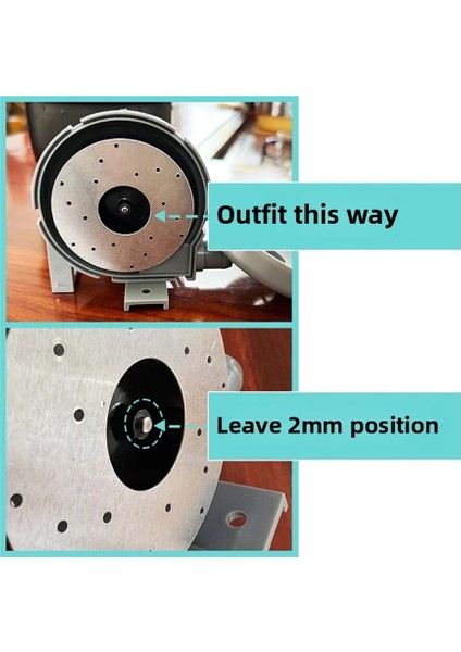 Hızlı 861DW Desoldering Stand Fan Blade 856AD 856AX 857DW 957DW Genel Aksesuarlar (Yurt Dışından) fırsatları