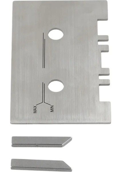 Kaset Cauge Set Mekanik Hizalama Yüksek Doğruluk Kılavuzu Gösterge Kiti 2 Pcs ile Çıkar Çubuğu Alüminyum Alaşım Kurulumu Kolay (Yurt Dışından) indirimleri