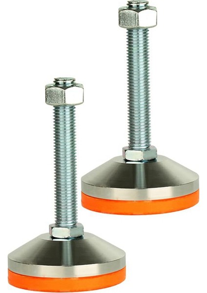 2 Paket Ağır Hizmet Tipi Bacak Tesviye, Bacak Testicisi 3.14 Inç Çapında Taban, Ayarlanabilir Tesviye Ayakları M16 Iplik (Yurt Dışından) indirimleri