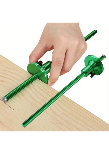 Tekerlek Işaretleme Göstergesi Alüminyum Alaşım Paralel Hat Çizim Aracı Ahşap Işleme Işaretleme Scriber Cetvel Dereceli Ölçekli (Yurt Dışından) modelleri
