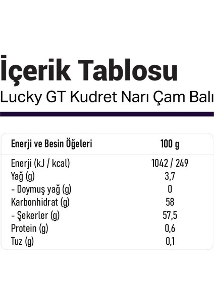 Lucky Gt Bitter Melon Çam Balı Kudret Narı 100 gr fırsatları