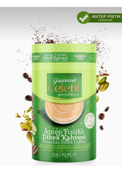 Antep Fıstıklı Dibek Kahvesi 250 Gr.