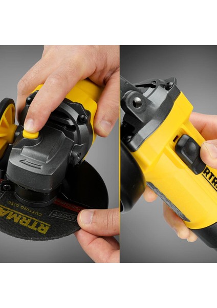 Avuç Taşlama 950W 115/125 mm Devir Ayarlı modelleri