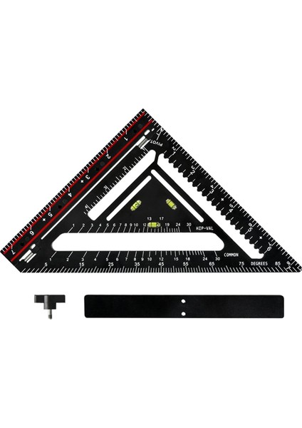 45 ve 90 Derece Düzeni Için Ahşap Işleme, Işaretleme Cetveli, Çok Fonksiyonlu Katlanabilir Ölçüm Aracı Için Üçgen Cetvel (Yurt Dışından) modelleri