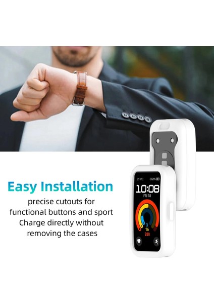 Huawei Band 10 / 9 / 8 Için Silikon Saat Kılıfı (Yurt Dışından) indirimleri