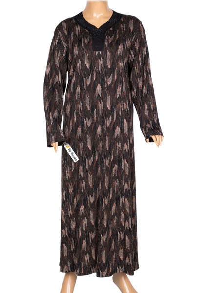 Hesna Kadın Minel Battal Beden Kuplu Boydan Siyah Elbise Desen 31 fiyatları