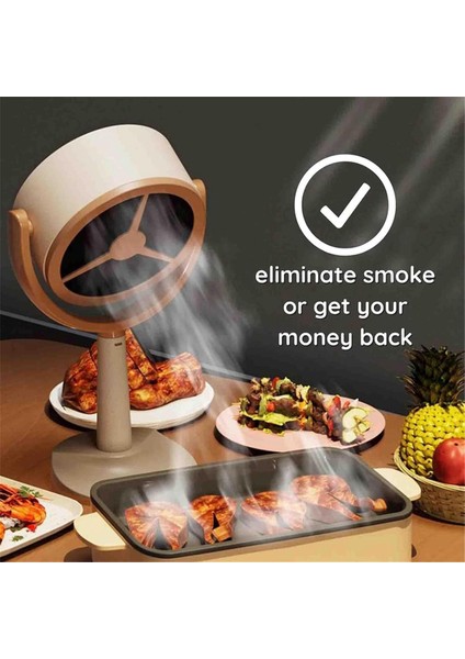 Taşınabilir Duman Arıtıcı, Iç Mekanda Sigara Içmek Için Taşınabilir Duman Filtresi, Iç Mekan Mutfak Mini Vantilatör Taşınabilir Davlumbaz (Yurt Dışından) modelleri