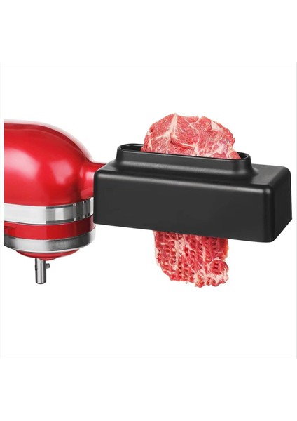 Kitchenaid Stand Mikseri Için Et Yumuşatıcı Paslanmaz Çelik Dişliler Et Yumuşatıcı Mutfak Kümes Hayvanı Yumuşatıcıları Siyah (Yurt Dışından)
