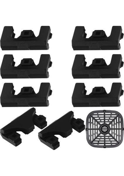 Instant Vortex 6qt Air Fryer Yedek Izgara Tepsisi Koruyucu Ayakları Için Ağ Tepsisi Tepsi ve Sepet Hasarını Önler (Yurt Dışından)