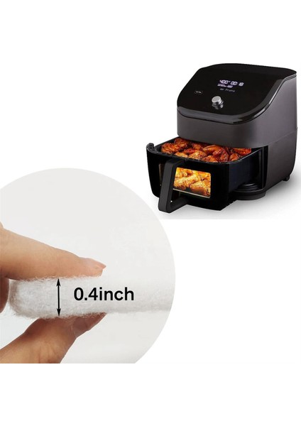 Air Fryer Yedek Filtreleri, Instant Air Fryer Vortex Plus 6qt Kutu Koku Silme 16 Adet Için Uyumlu Filtre Aksesuarları (Yurt Dışından) modelleri
