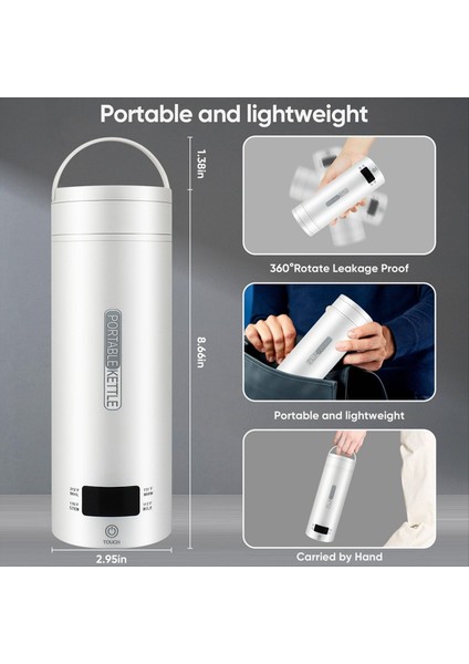 Seyahat Elektrikli Su Isıtıcısı Taşınabilir Mini Su Isıtıcısı Taşınabilir Elektrikli Sıcak Su Bardağı Küçük Elektrikli Sıcak Su Bardağı Su Isıtıcısı Abd Fişi (Yurt Dışından) modelleri