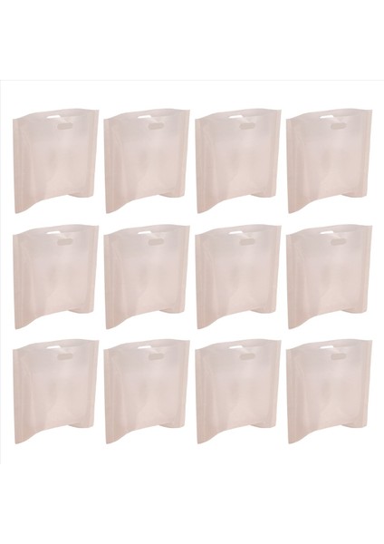 12 Adet Yeniden Kullanılabilir Ekmek Kızartma Makinesi Çantası Yapışmaz Ekmek Pişirme Çantası Sandviç Torbaları Tost Mikrodalga Isıtma Pasta Araçları 17X19CM (Yurt Dışından)