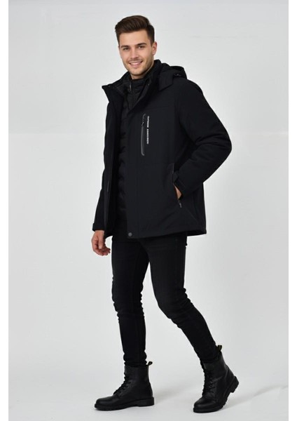 Erkek Kapüşonlu Spor Mont 2 Parça Regular Fit 3361 BGL-ST04901 fiyatları