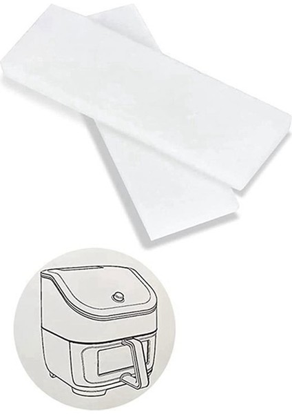 6qt Instant Vortex Plus Air Fryer Vortex Filtreleri Aksesuarları Için Air Fryer Yedek Filtreleri (Yurt Dışından) fiyatları